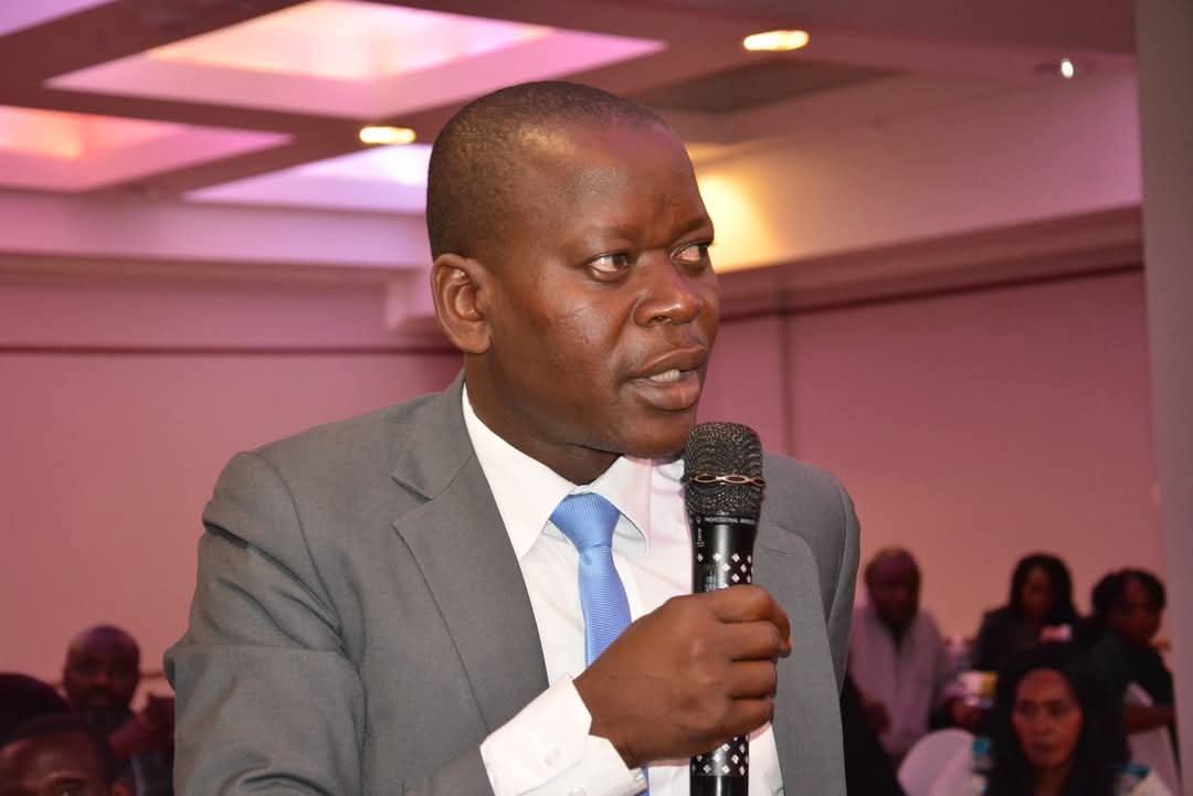 PIC Zambia National Coordinator Gilbert Chisenga speaking at a governance event